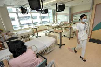 Changi General Hospital Nurse Room